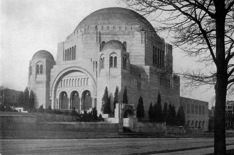 view from East 105th Street